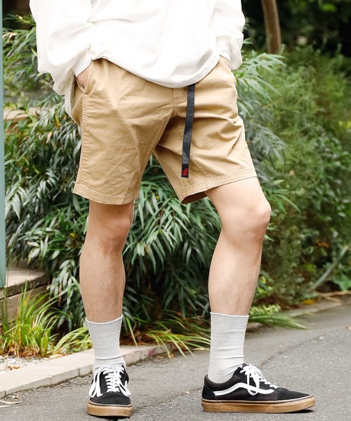 Gramicci（グラミチ）の「GRAMICCI /グラミチ NN-SHORT クライミングショーツ ハーフパンツ（チノパンツ・メンズ・ブラック/ライトブラウン/オリーブ/オフホワイト/ベージュ/ダークネイビー・M/XL/L/S/2XL）」の4枚目の写真