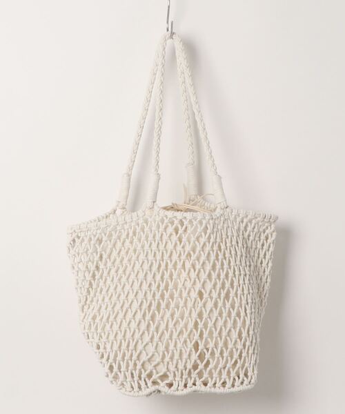 SpRay（スプレイ）の「メッシュトートＢＡＧ（トートバッグ・レディース・ブラック/パープル/グリーン/ライトグリーン/アイボリー・FREE）」の11枚目の写真