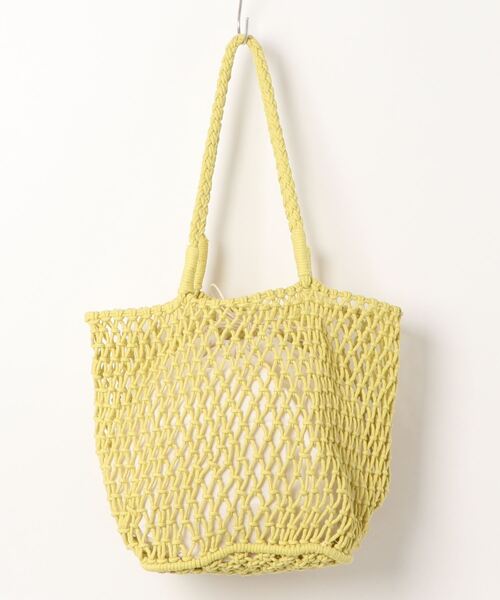 SpRay（スプレイ）の「メッシュトートＢＡＧ（トートバッグ・レディース・ブラック/パープル/グリーン/ライトグリーン/アイボリー・FREE）」の12枚目の写真