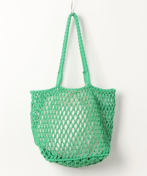 SpRay（スプレイ）の「メッシュトートＢＡＧ（トートバッグ・レディース・ブラック/パープル/グリーン/ライトグリーン/アイボリー・FREE）」の14枚目の写真