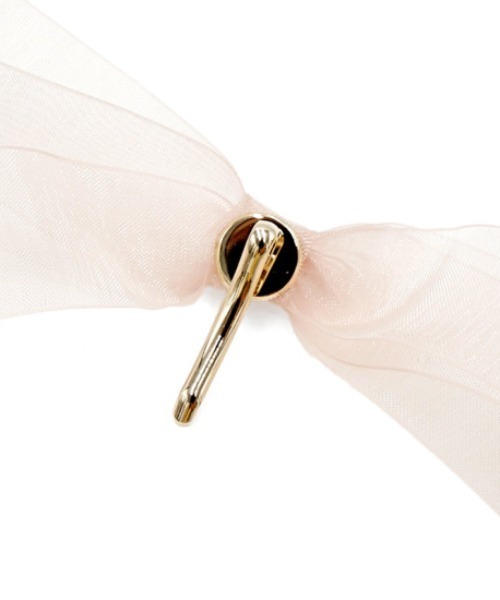 flower(フラワー)の「シアーリボンピン(ヘアピン・レディース・ブラック/ピンク・FREE)」の11枚目の写真