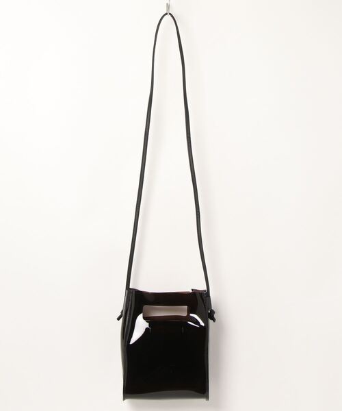 HONEYSUCKLE ROSE（ハニーサックルローズ）の「【HONEYSUCKLE ROSE】ＰＶＣクリアバッグ（ショルダーバッグ・レディース・ブラック/ブラウン/オフホワイト/イエロー・ONE SIZE）」の7枚目の写真