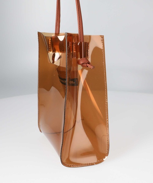 HONEYSUCKLE ROSE（ハニーサックルローズ）の「【HONEYSUCKLE ROSE】ＰＶＣクリアバッグ（ショルダーバッグ・レディース・ブラック/ブラウン/オフホワイト/イエロー・ONE SIZE）」の9枚目の写真