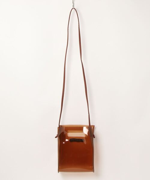 HONEYSUCKLE ROSE（ハニーサックルローズ）の「【HONEYSUCKLE ROSE】ＰＶＣクリアバッグ（ショルダーバッグ・レディース・ブラック/ブラウン/オフホワイト/イエロー・ONE SIZE）」の10枚目の写真