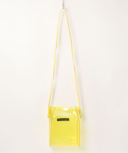 HONEYSUCKLE ROSE（ハニーサックルローズ）の「【HONEYSUCKLE ROSE】ＰＶＣクリアバッグ（ショルダーバッグ・レディース・ブラック/ブラウン/オフホワイト/イエロー・ONE SIZE）」の11枚目の写真