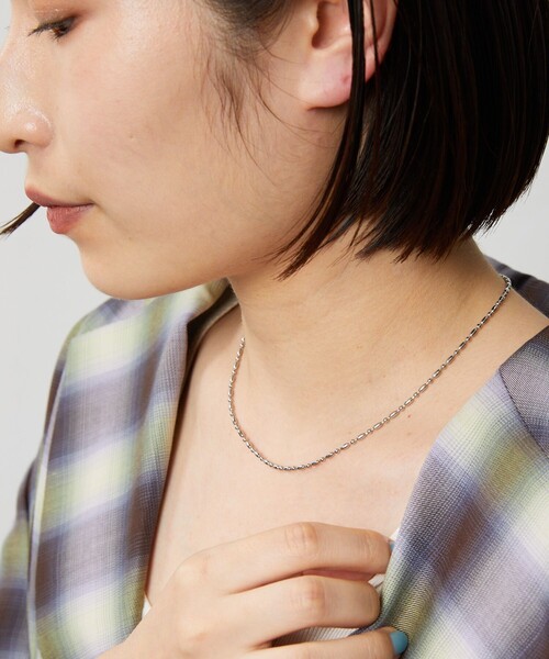 Aresense(アーセンス)の「esne/エスネ ランダムボールチェーンネックレス(ネックレス・レディース・シルバー/ゴールド・フリ-)」の8枚目の写真