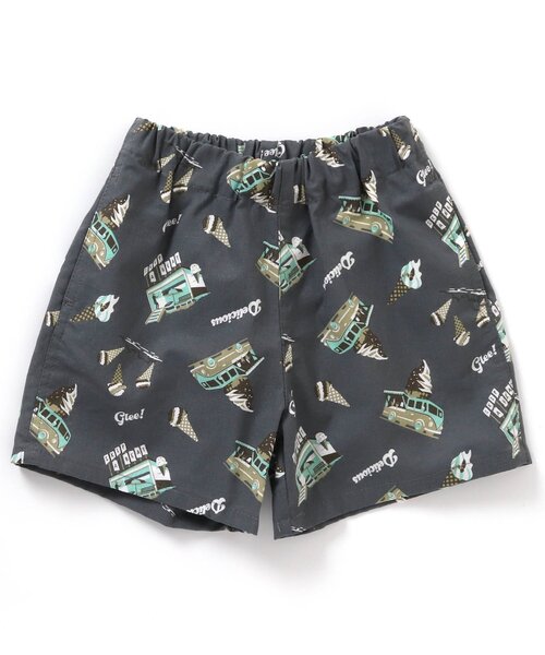 BREEZE(ブリーズ)の「アイス総柄ハーフパンツ 4分丈(その他パンツ・キッズ・レインボー/ブルー/ピンク/イエロー/ターコイズブルー/チャコール/ネイビー/レッド/キナリ/グリーン・140/110/130/100/90/120/80)」の3枚目の写真