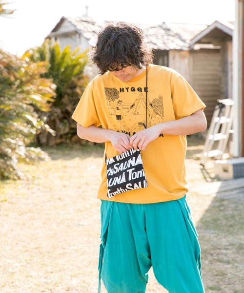 チャイハネ（チャイハネ）の「【チャイハネ】トントゥサウナサコッシュ（ショルダーバッグ・メンズ・ブラック/オレンジ/ブルー・FREE）」の11枚目の写真