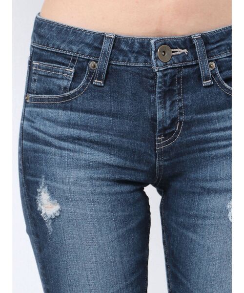 GYDA(ジェイダ)の「SIDE RIPPED スキニーデニムパンツ(デニムパンツ・レディース・ライトブルー/ブルー・SMALL/MEDIUM/X-LARGE/X-SMALL/LARGE)」の15枚目の写真