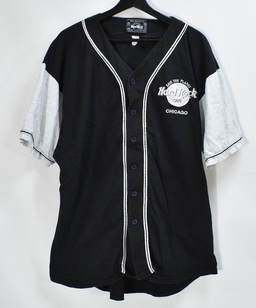 ヴィンテージ古着 90 S Hard Rock Hard Vintage ヴィンテージ のファッション ハードロックカフェ ベースボールシャツ