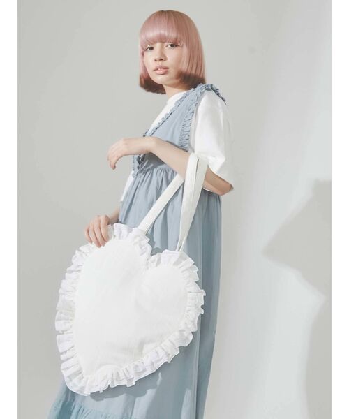 merry jenny（メリージェニー）の「ハートフリルトート（トート