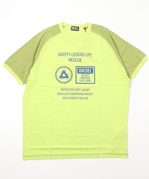 DIESEL（ディーゼル）の「メンズ Tシャツ ラグランスリーブ（Tシャツ