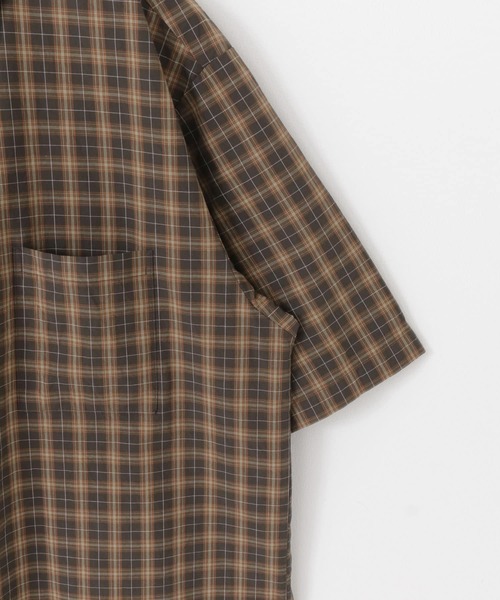 MANUAL ALPHABET(マニュアル アルファベット)の「MANUAL ALPHABET LOOSEFIT SHORT-SLEEVE R/C SHIRTS(シャツ/ブラウス・メンズ・ブラック/ブラウン・3/2)」の14枚目の写真