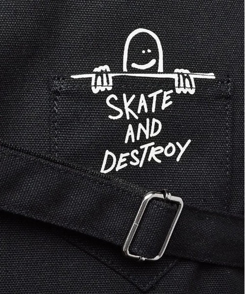 THRASHER(スラッシャー)の「TOTE SHOULDER L BAG THRASHER スラッシャーコットンキャンバストートバッグ ショルダーバッグ 大容量(トートバッグ・メンズ・ホワイト系その他/ブラック系その他/ホワイト系その他2/ブラック系その他2/ホワイト系その他3・FREE)」の12枚目の写真