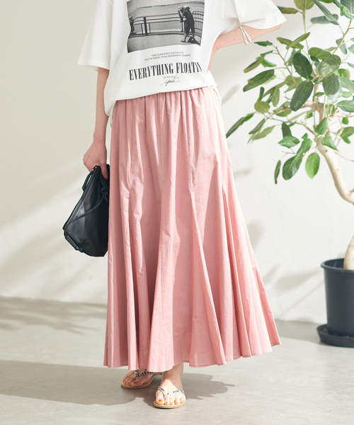 JOURNAL STANDARD（ジャーナルスタンダード）の「コットンボイルスカート（スカート・レディース・ブラック/ベージュ/ピンク・38/36）」の16枚目の写真