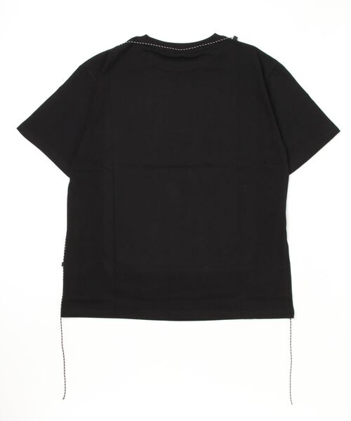 ROSEAPPLE STUDIO（ローズアップルスタジオ）の「【ROSEAPPLE STUDIO/ローズアップルスタジオ】212-Rope season graphic t-shirts/プリントT 半袖トップス 半袖Tシャツ 白Tシャツ 黒Tシャツ ゴシック ビッグサイズ オーバーサイズ（Tシャツ/カットソー・レディース・ホワイト/ブラック・ONE SIZE）」の14枚目の写真