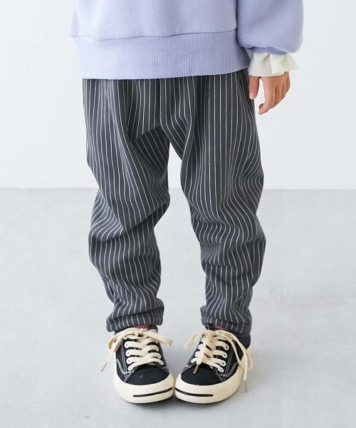 devirock(デビロック)の「RICH WARM 裏シャギー プリント サルエルパンツ(その他パンツ・キッズ・ブラック/ダークグリーン/ネイビー/グレー/カーキ/モカ/グレー系その他/ブラウン系その他/ダークベージュ/その他10/その他11/その他12/ブラック系その他2/ブラック系その他/ブラウン系その他2/グレー系その他2・80cm/90cm/110cm/100cm/120cm/130cm/140cm/150cm/160cm)」の4枚目の写真