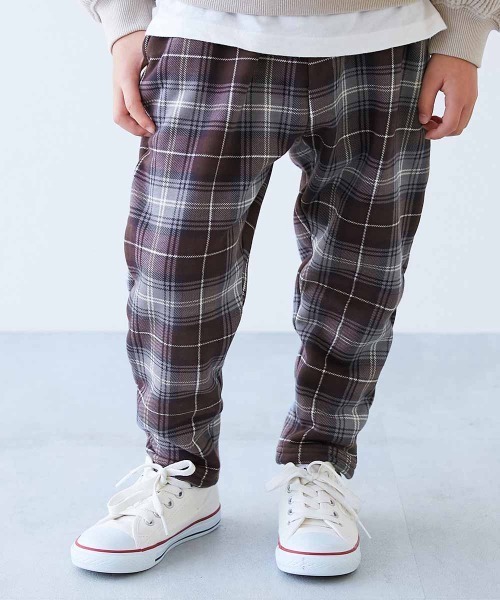 devirock（デビロック）の「RICH WARM 裏シャギー プリント サルエルパンツ（その他パンツ・キッズ・ブラック/ダークグリーン/ネイビー/グレー/カーキ/モカ/グレー系その他/ブラウン系その他/ダークベージュ/その他10/その他11/その他12/ブラック系その他2/ブラック系その他/ブラウン系その他2/グレー系その他2/ブラック系その他3/ベージュ系その他/ブラウン系その他3・80ｃｍ/90cm/110cm/100cm/120cm/130cm/140cm/150cm/160cm）」の11枚目の写真