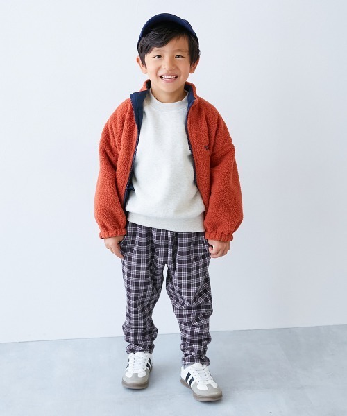 devirock（デビロック）の「RICH WARM 裏シャギー プリント サルエルパンツ（その他パンツ・キッズ・ブラック/ダークグリーン/ネイビー/グレー/カーキ/モカ/グレー系その他/ブラウン系その他/ダークベージュ/その他10/その他11/その他12/ブラック系その他2/ブラック系その他/ブラウン系その他2/グレー系その他2/ブラック系その他3/ベージュ系その他/ブラウン系その他3・80ｃｍ/90cm/110cm/100cm/120cm/130cm/140cm/150cm/160cm）」の20枚目の写真