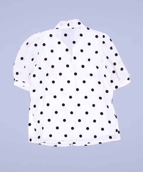 SpRay(スプレイ)の「ドットボウタイブラウス(シャツ/ブラウス・レディース・オフホワイト・FREE)」の3枚目の写真