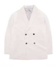 スムースタッチルーズダブルジャケット