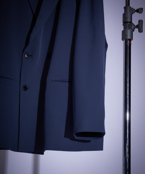 JUNRED（ジュンレッド）の「スムースタッチルーズダブルジャケット（テーラードジャケット・メンズ・チャコールグレー/グレー系その他/ブルー系その他4/グレー・S/M/L）」の16枚目の写真