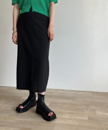 【ZOZOTOWN限定】Color linen skirt / カラーリネンスカート