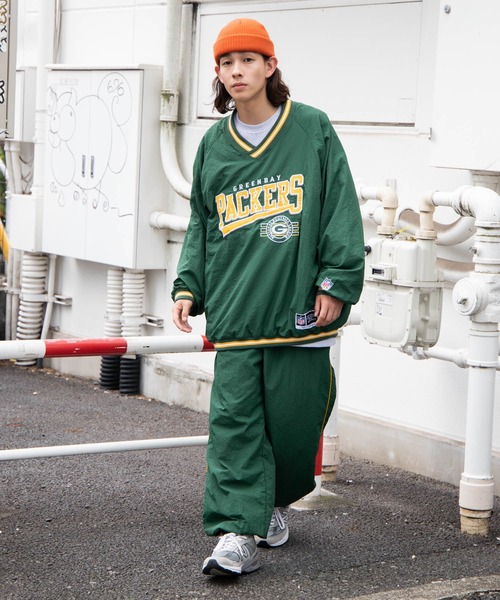 WEGO（ウィゴー）の「∴WEGO/【セットアップ対応商品】別注 NFL ナイロンジョグパンツ（スウェットパンツ・メンズ・ホワイト/ブラック/ダークグリーン/ブルー・MEDIUM/LARGE）」の16枚目の写真