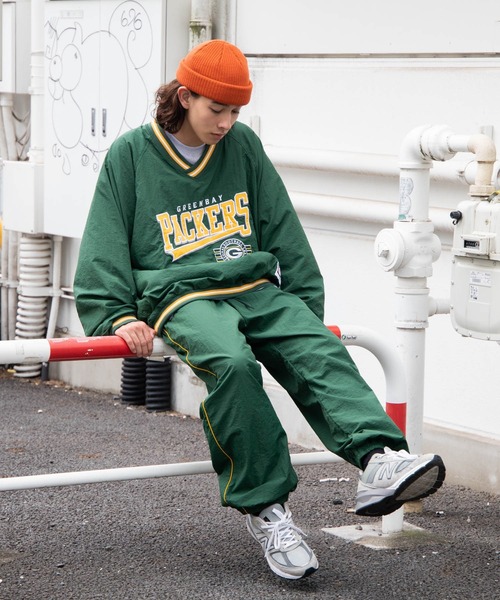 WEGO（ウィゴー）の「∴WEGO/【セットアップ対応商品】別注 NFL ナイロンジョグパンツ（スウェットパンツ・メンズ・ホワイト/ブラック/ダークグリーン/ブルー・MEDIUM/LARGE）」の20枚目の写真