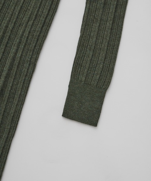 CEL ANSWER（シーイーエルアンサー）の「フレアロングニットワンピース（ワンピース・レディース・グリーン/ブラック・FREE）」の20枚目の写真