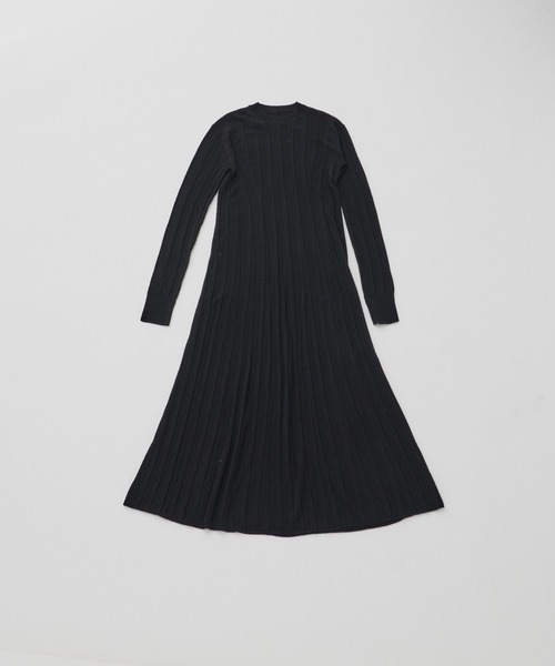 CEL ANSWER（シーイーエルアンサー）の「フレアロングニットワンピース（ワンピース・レディース・グリーン/ブラック・FREE）」の13枚目の写真