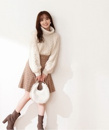 PROPORTION BODY DRESSING | ビットベルトミニスカート / 1212220003(スカート)