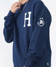 HUF（ハフ）の「HUF(ハフ) FOREVER プリント スウェットトレーナー（スウェット・メンズ）」