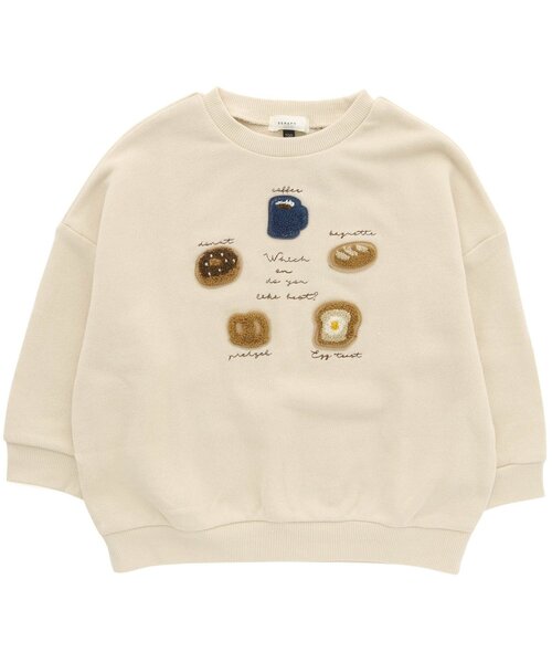 POLO ラルフローレン トレーナー スウェット ベージュ S男女兼用 中古・古着通販】POLO RALPH LAUREN (ポロ・ラルフローレン) クルー