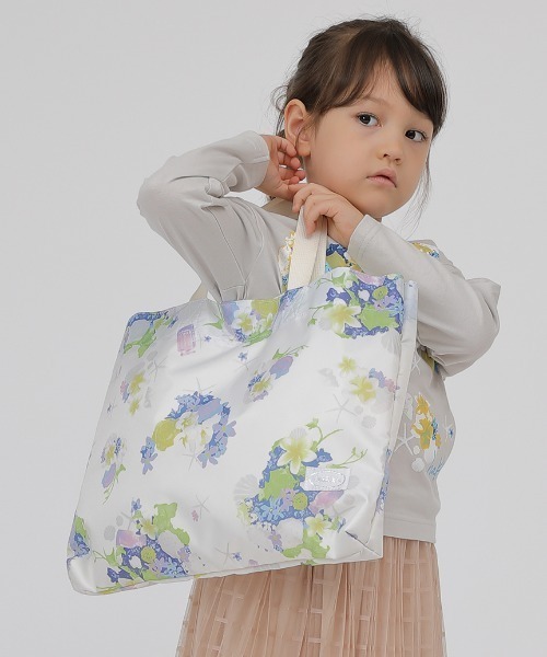 HAKKA KIDS（ハッカキッズ）の「オリジナルプリントレッスンバッグ（トートバッグ・キッズ・グレー/オフホワイト/ブルー/ピンク・FREE）」の13枚目の写真