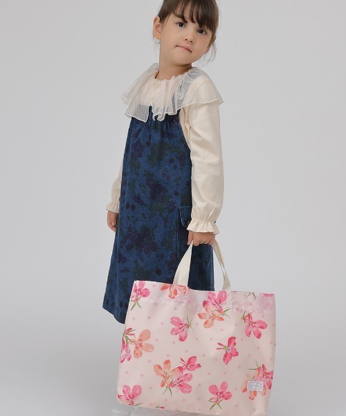 HAKKA KIDS（ハッカキッズ）の「オリジナルプリントレッスンバッグ（トートバッグ・キッズ・グレー/オフホワイト/ブルー/ピンク・FREE）」の21枚目の写真