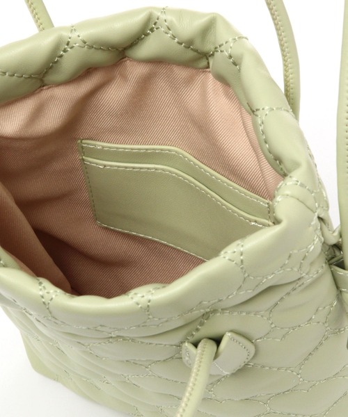 niko and...（ニコアンド）の「オリジナル2WAY巾着ショルダーバッグ（ショルダーバッグ・レディース・その他1/アイボリー/グリーン/ブラック/グレー/チャコール/セージグリーン・0）」の20枚目の写真
