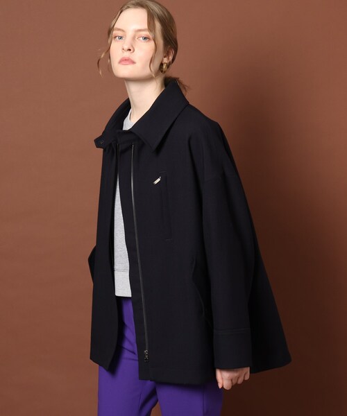 ドレステリア　ヘリテージステンドカラーコート ネイビー　38 ドレステリア ヘリテージステンドカラーコート ネイビー 38
