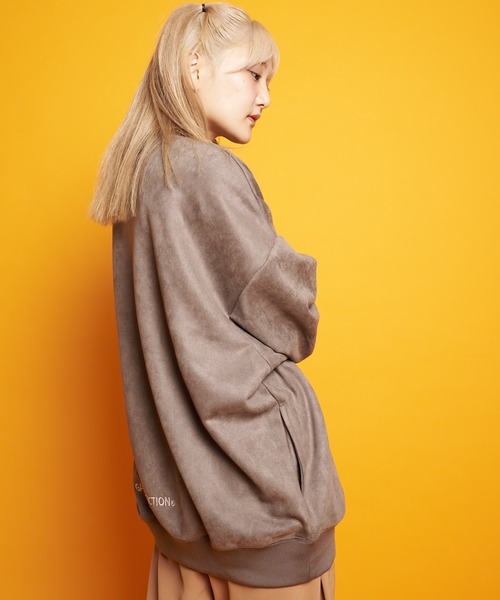 GALLIS ADDICTION（ガリスアディクション）の「GA SUEDE LIPS-PHOTO CREW（スウェット・メンズ・モカ/アイボリー/ブラック・M/L）」の11枚目の写真