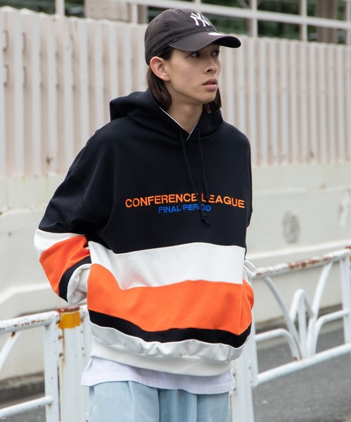 WEGO（ウィゴー）の「WEGO/ヘビーウエイト カラーブロックロゴプル