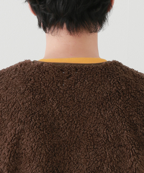 POP TRADING COMPANY(ポップトレーディングカンパニー)の「【POP TRADING COMPANY】harold reversible vest(ブルゾン・メンズ・ブラウン・LARGE/X-LARGE)」の7枚目の写真