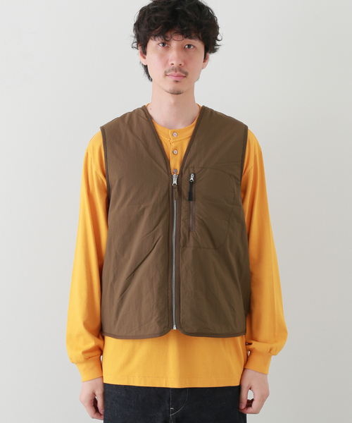 POP TRADING COMPANY(ポップトレーディングカンパニー)の「【POP TRADING COMPANY】harold reversible vest(ブルゾン・メンズ・ブラウン・LARGE/X-LARGE)」の15枚目の写真