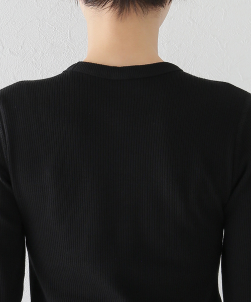 ▼美品 ドゥーズィエムクラス✨ultimate クルーネックプルオーバー 黒 Deuxieme Classe（ドゥーズィエムクラス）の「*ultimate クルー