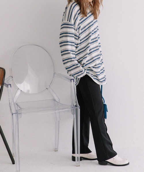 Flugge（フラッジー）の「easy bell bottom/イージーベルボトムパンツ（その他パンツ・レディース・ブラック・SMALL/MEDIUM）」の8枚目の写真