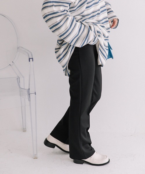 Flugge（フラッジー）の「easy bell bottom/イージーベルボトムパンツ（その他パンツ・レディース・ブラック・SMALL/MEDIUM）」の9枚目の写真