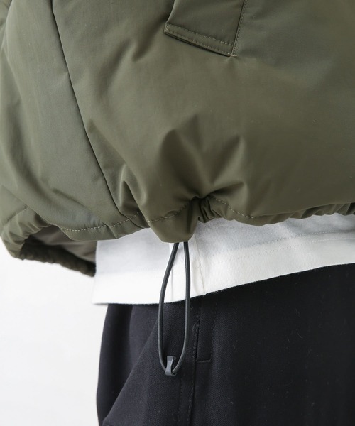 URBAN RESEARCH Sonny Label（アーバンリサーチサニーレーベル）の「『撥水』CORDURA中綿ベスト（ダウンベスト・メンズ・ブラック/カーキ・MEDIUM/LARGE）」の9枚目の写真