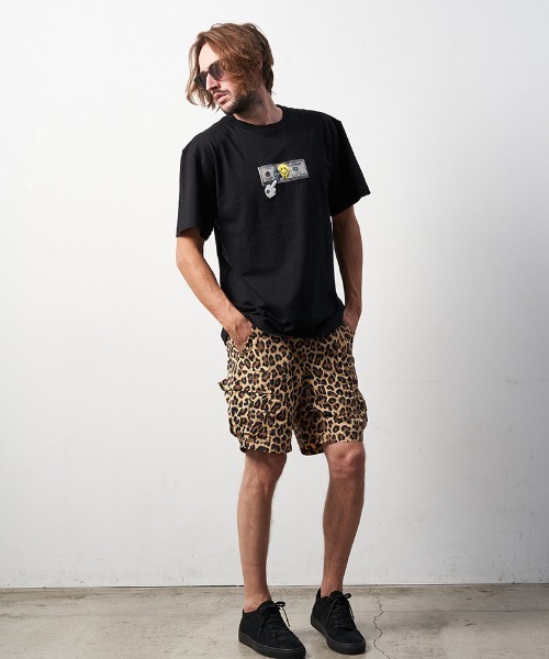 STUD MUFFIN（スタッドマフィン）の「mt8090-5.6ozコットン天竺 DOLLAR パッチ SS Tシャツ（Tシャツ/カットソー・メンズ・ホワイト/ブラック/ミント・2/4/3）」の22枚目の写真
