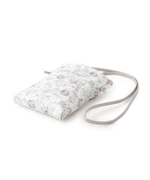 LAURA ASHLEY（ローラアシュレイ）の「クランズフォード柄 モバイルショルダー（ショルダーバッグ・レディース・グレー系・00）」の5枚目の写真