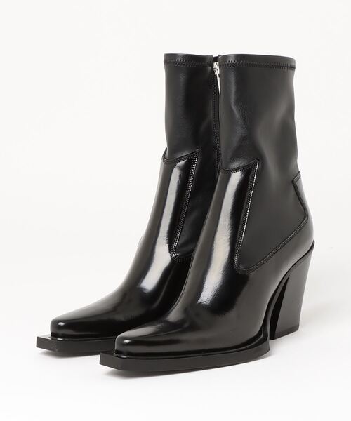 DIESEL（ディーゼル）の「レディース カウレザー ストレッチ ショートブーツ（ブーツ・レディース・ブラウン/ブラック・36/38/37/39/35）」の12枚目の写真