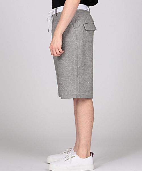 EN ROUTE（アンルート）の「ENR スウェットイージーショーツ●（その他パンツ・メンズ・ブラック/グレー・2/1/3）」の4枚目の写真